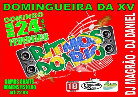 DOMINGUEIRA DA XV - RITMOS DO RIO COM DJ