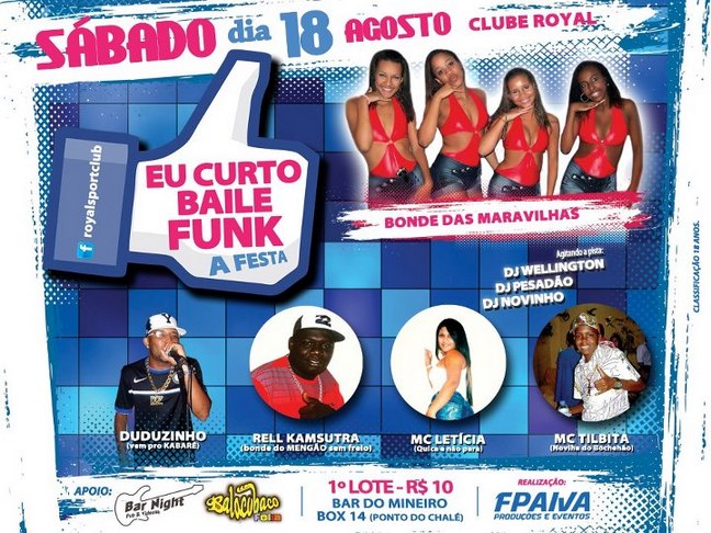 EU CURTO BAILE FUNK - A FESTA