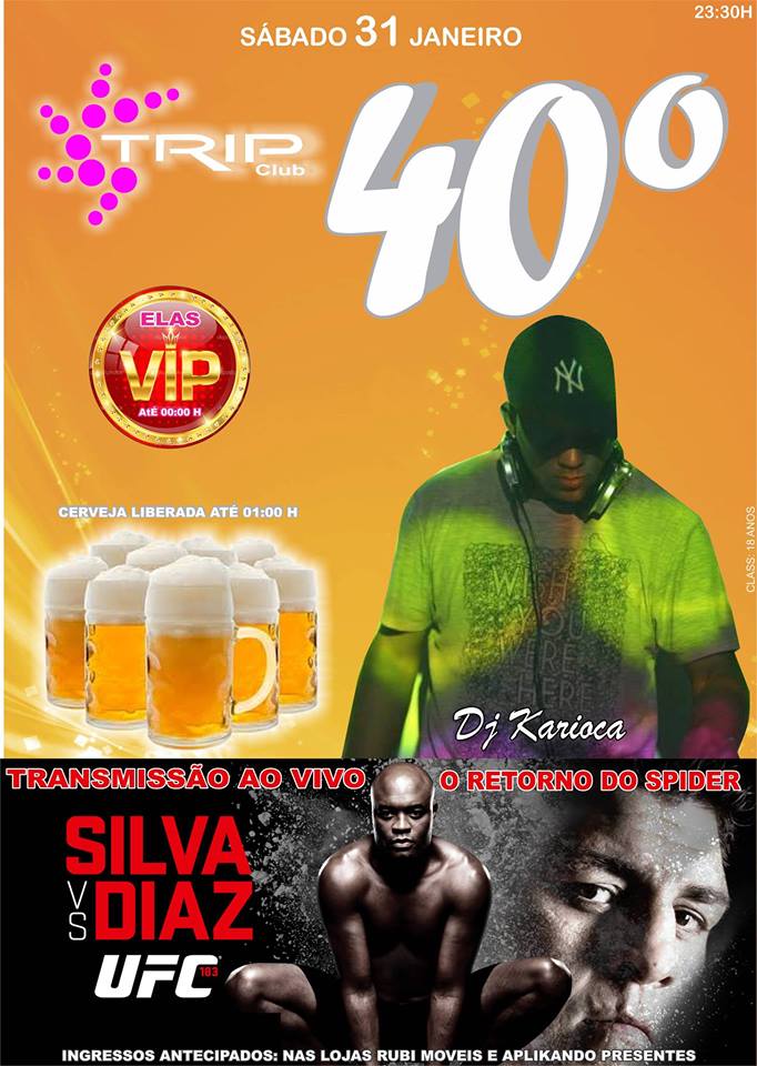 TRIP 40 GRAUS - ELAS VIP AT� 00:00