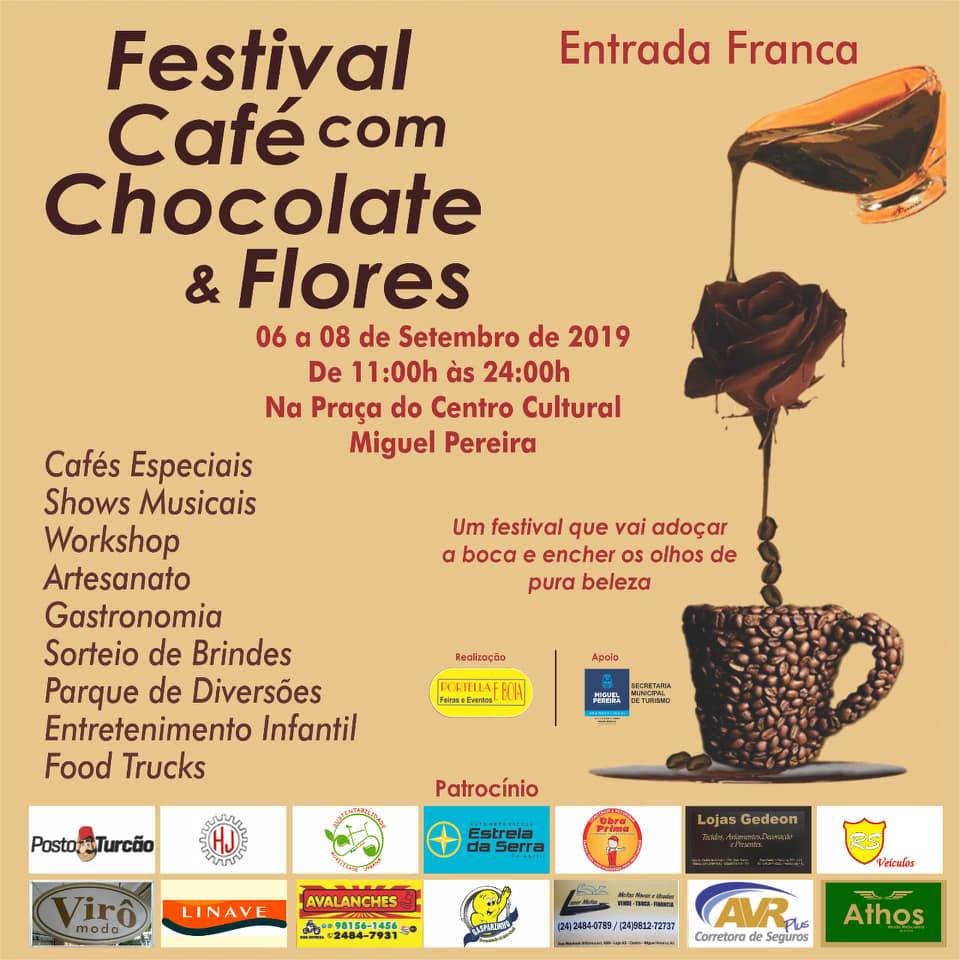 FESTIVAL CAF� COM CHOCOLATE & FLORES
