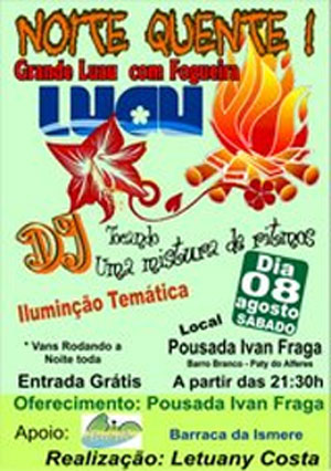 LUAL NOITE QUENTE NA POUSADA IVAN FRAGA