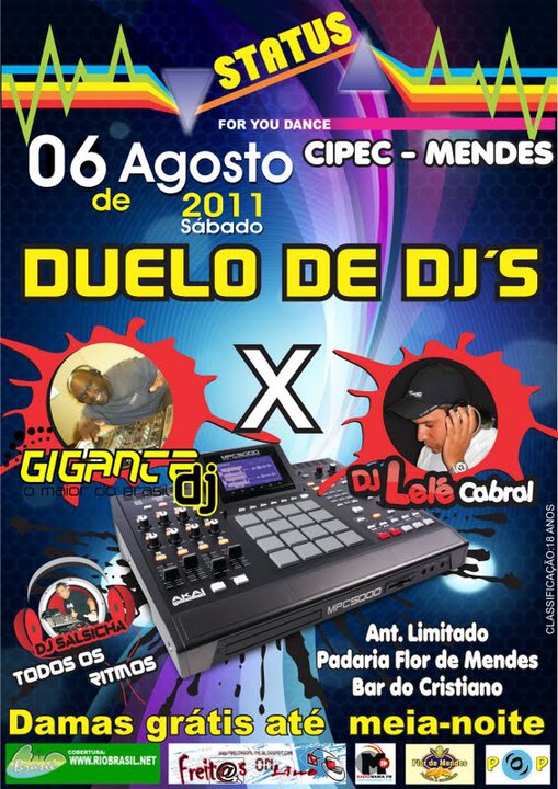 DUELO DE DJS - DJ GIGANTE X DJ LEL� CABR