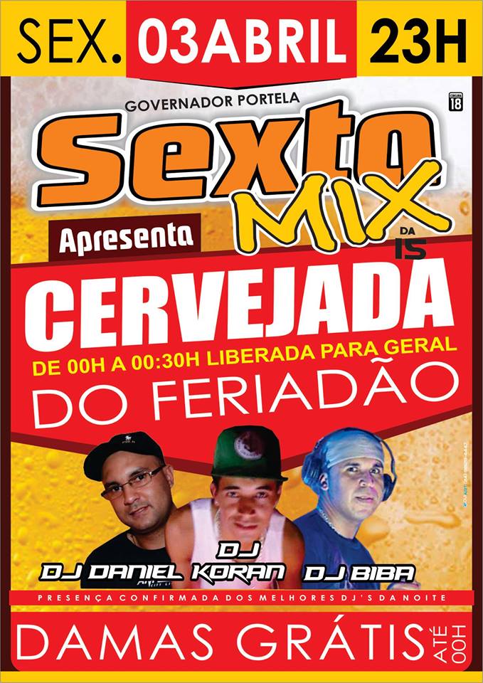 CERVEJADA NA SEXTA MIX DA XV