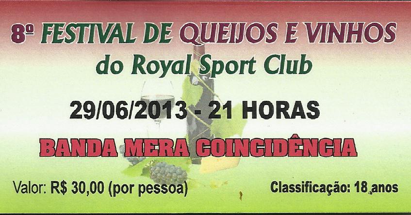 8� FESTIVAL DE QUEIJOS E VINHOS