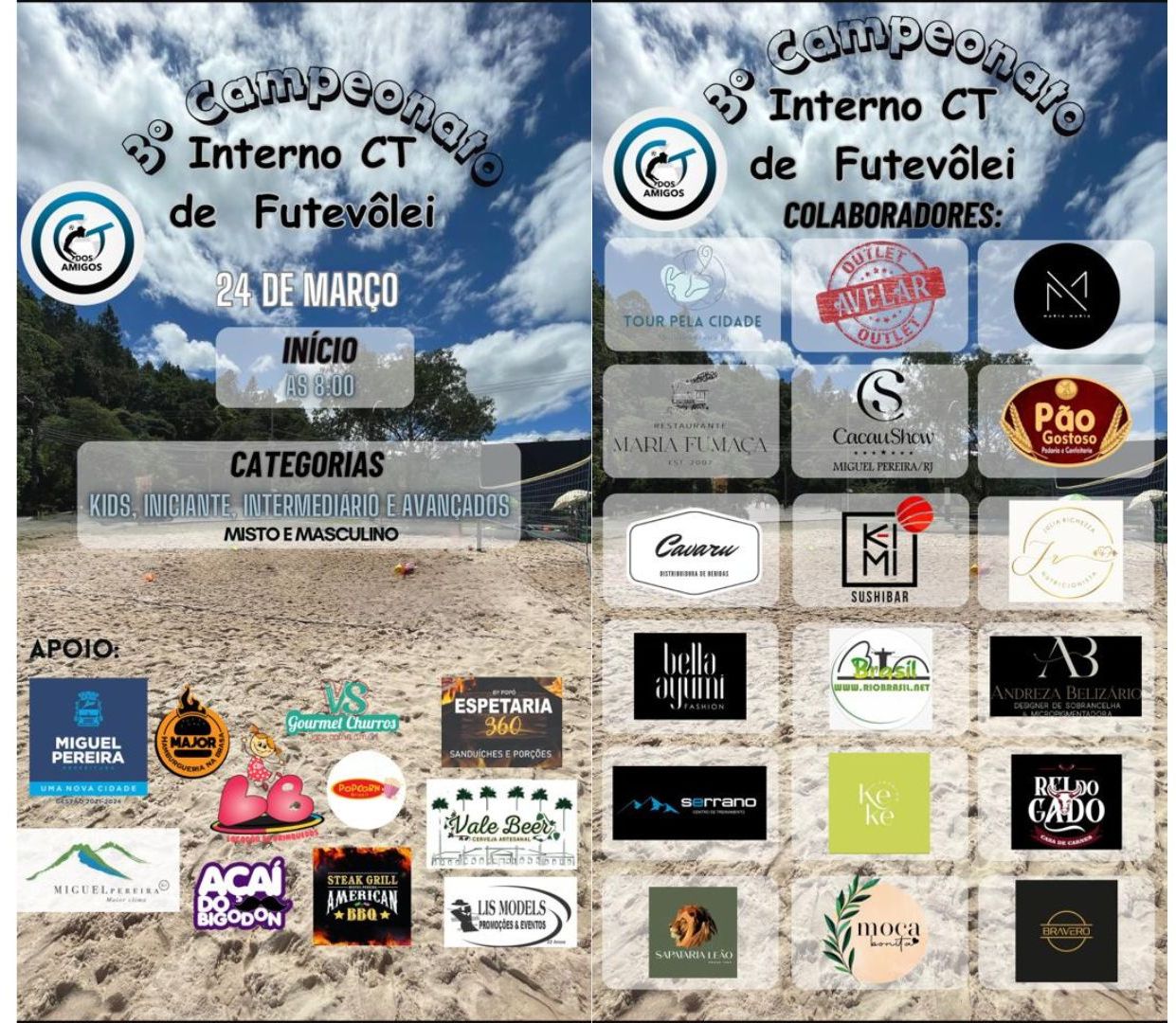 3� Campeonato Interno CT de Futev�lei