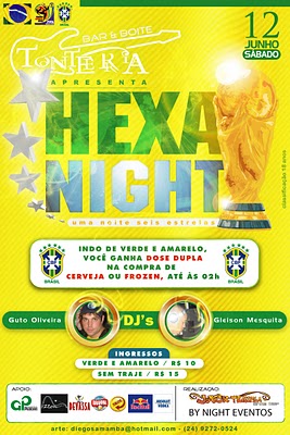 HEXA NIGHT NA BOATE TONTERIA EM VASSOURA