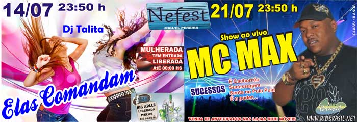 DJ TALITA NA FESTA  ELAS COMANDAM NA NEF