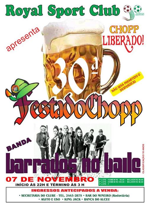 30� Festa do Chopp no Royal