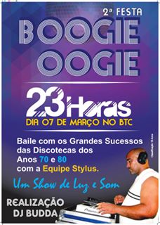 2� festa BOOGIE OOGIE