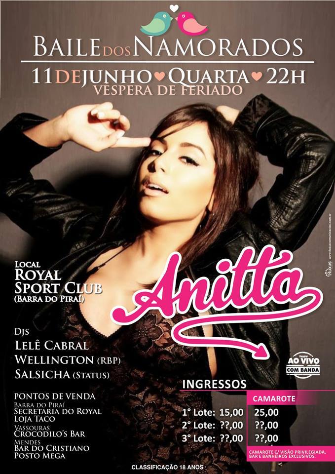 Baile dos Namorados com Anitta