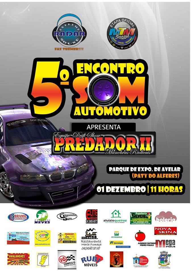 5� ENCONTRO DE SOM AUTOMOTIVO  EM AVELAR