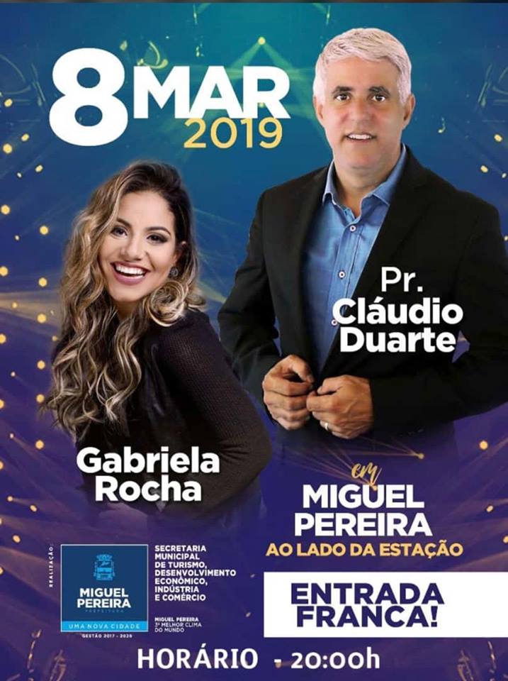 GABRIELA ROCHA E PR CLAUDIO DUARTE