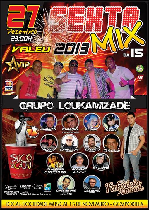 SEXTAMIX DA XV COM V�RIAS ATRA��ES