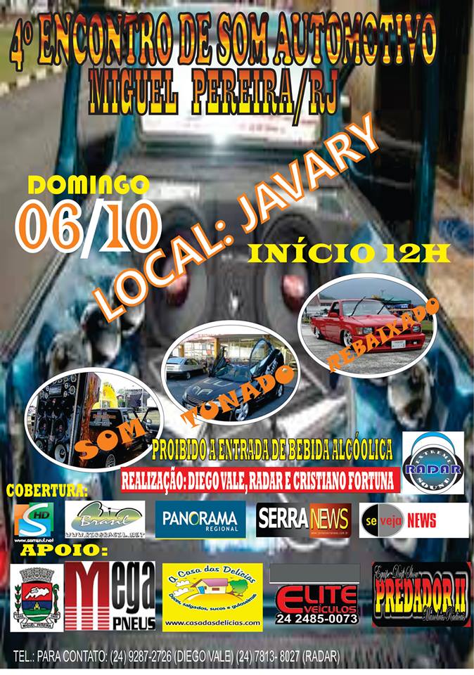 4� ENCONTRO DE SOM AUTOMOTIVO DE MIGUEL 