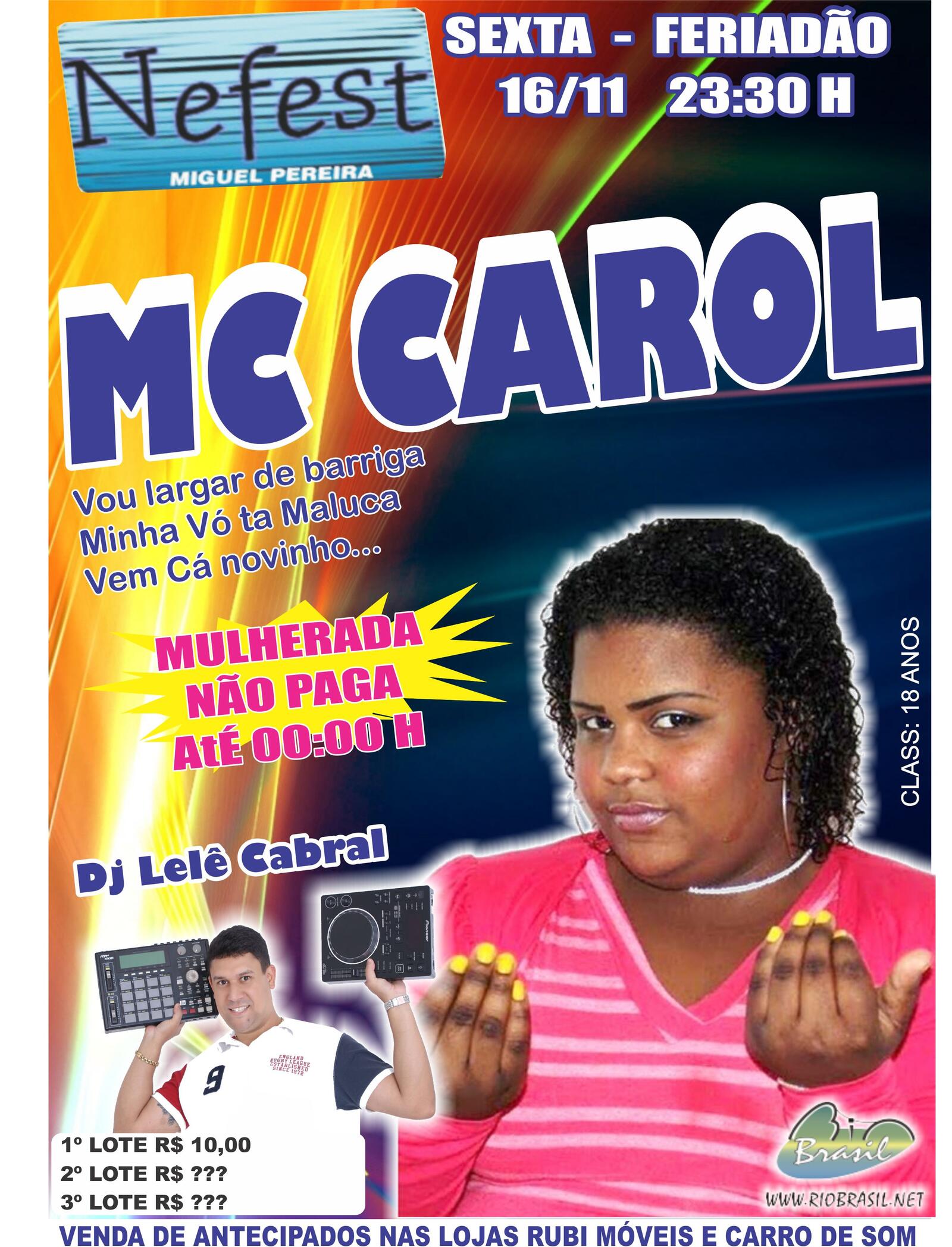 MC CAROL NA BOATE NEFEST