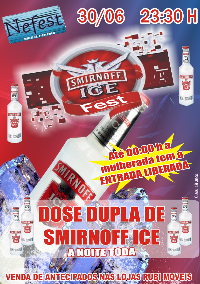 BOATE NEFEST - SMIRNOFF ICE A FESTA