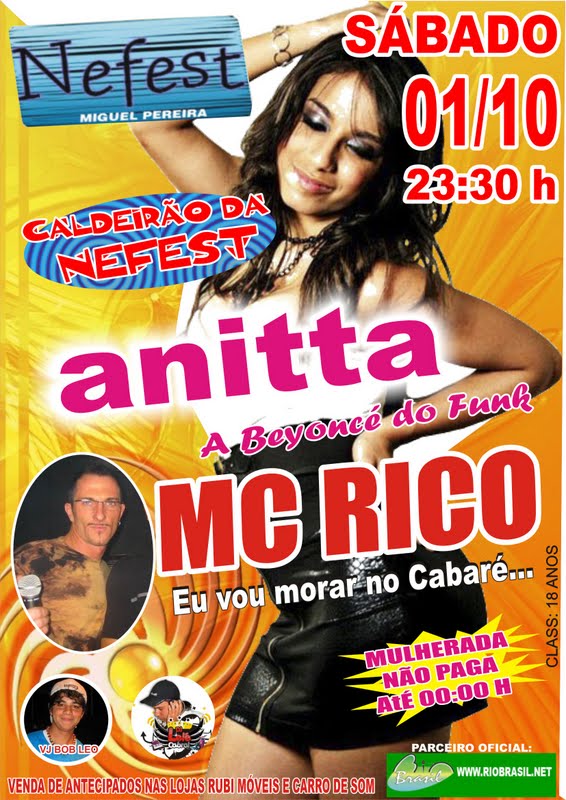 CALDEIR�O DA NEFEST COM MC ANITTA E MC R