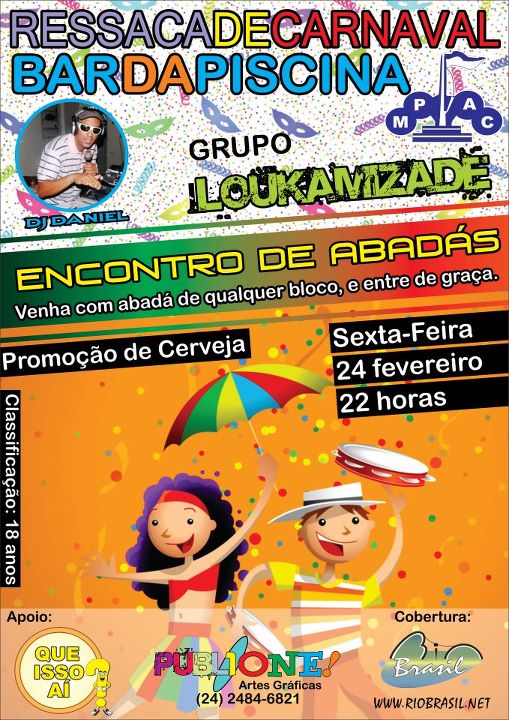 ENCONTRO DE ABAD�S - RESSACA DO CARNAVAL