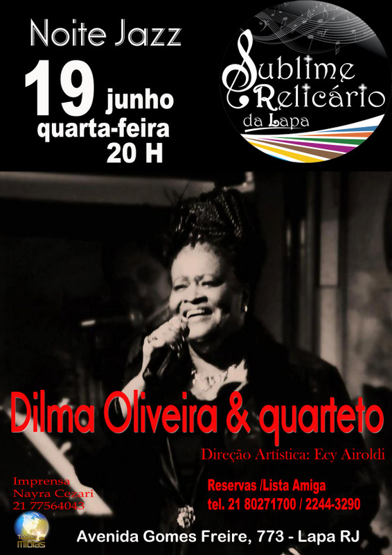 Noite Jazz com Dilma Oliveira e Quarteto