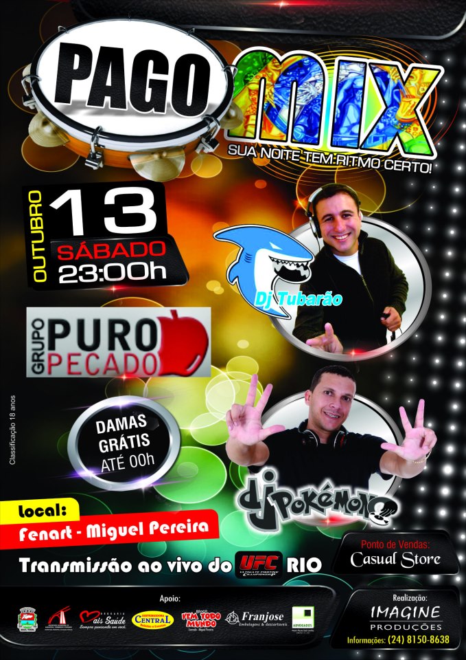 PAGO MIX - SUA NOITE TEM RITMO CERTO