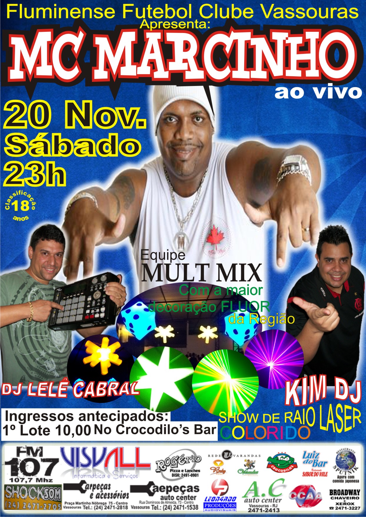Mc Marcinho no Fluminense Futebol Clube 