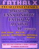 ensaio show da fathal x