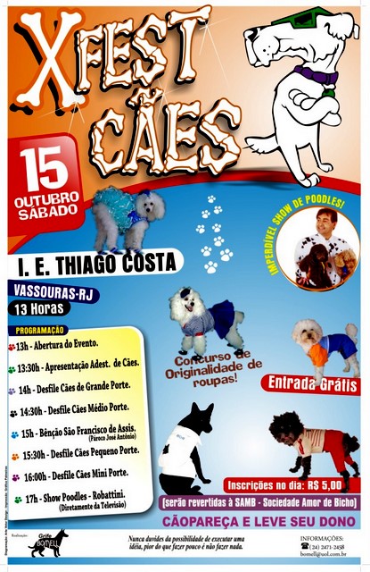 X Fest C�es Vassouras
