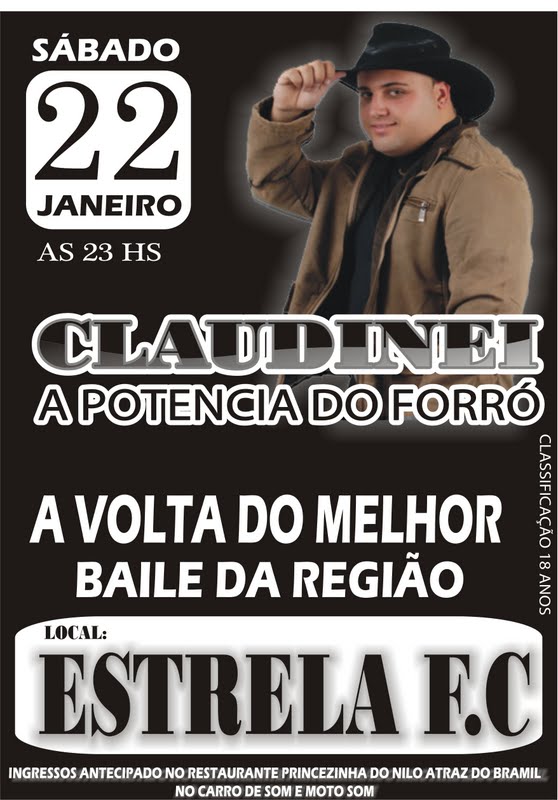 claudinei a potencia do forr�