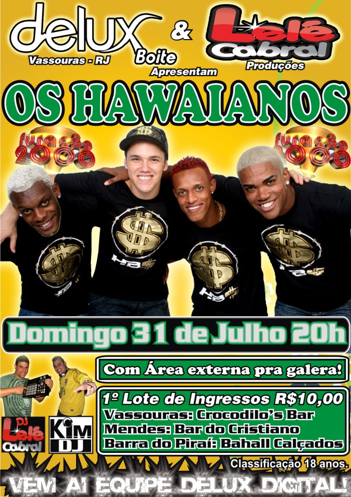 Os Hawaianos na Boite Delux