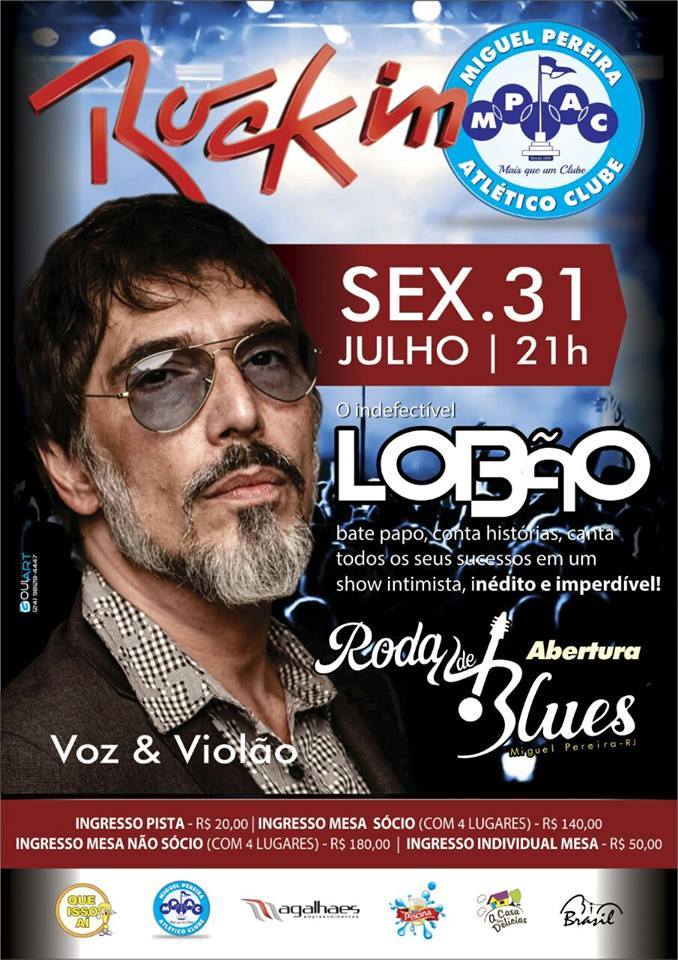ROCK IN MPAC COM LOB�O E RODA DE BLUES