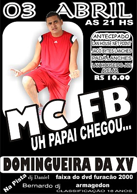 MC FB ( HU PAPAI CHEGOU ) NA DOMINGUEIRA