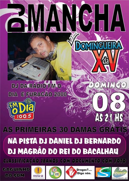 DJ MANCHA - DA FM O DIA E FURAC�O 2000 N