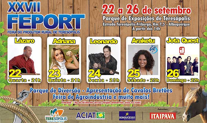 XXVII FEIRA DO PRODUTOR RURAL DE TERESOP