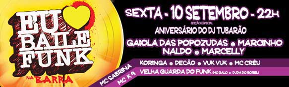 Festa eu amo baile funk com gaiola das p