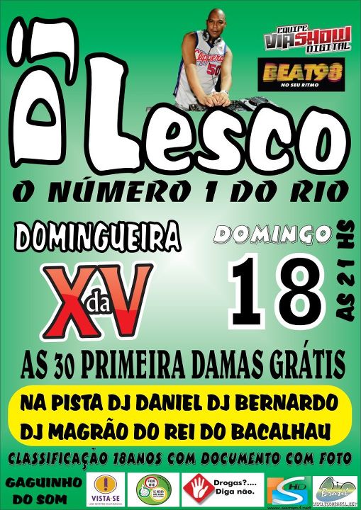 LESCO DJ NA DOMINGUEIRA DA XV