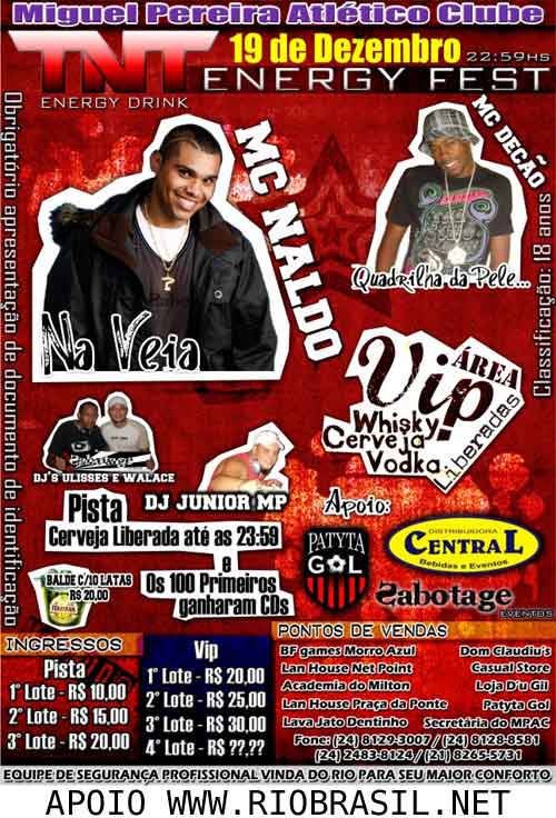 TNT ENERGY FEST COM MC NALDO NO MPAC