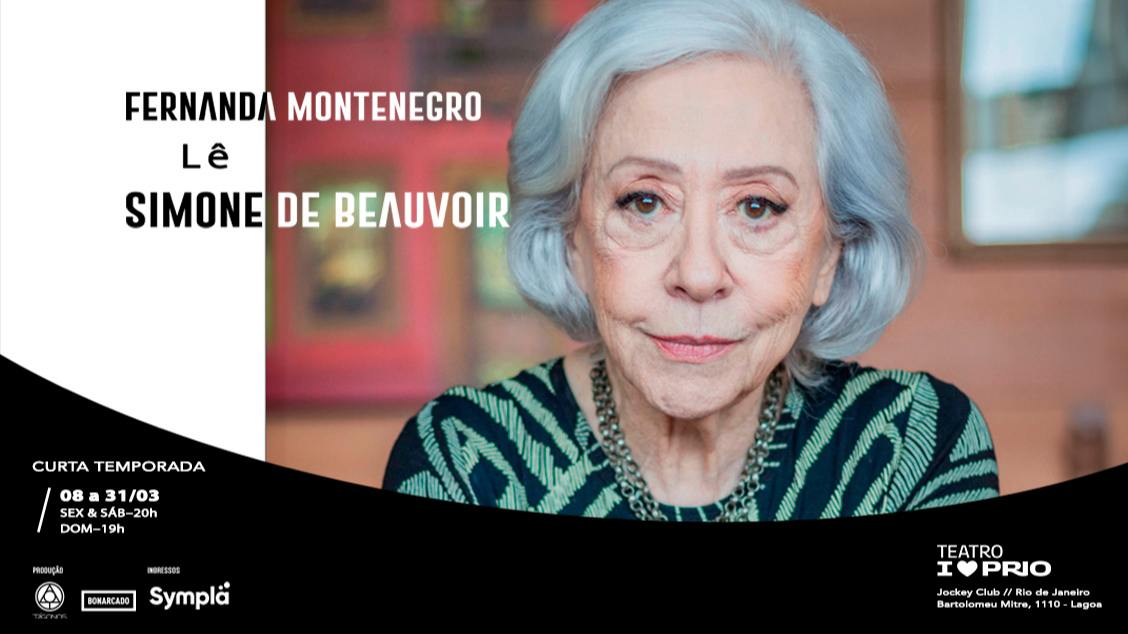 Fernanda Montenegro l? Simone de Beauvoi