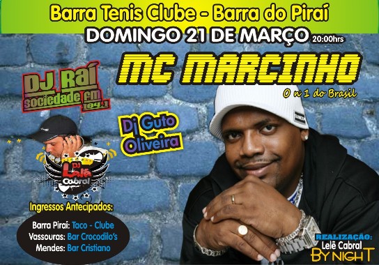 MC MARCINHO AO VIVO