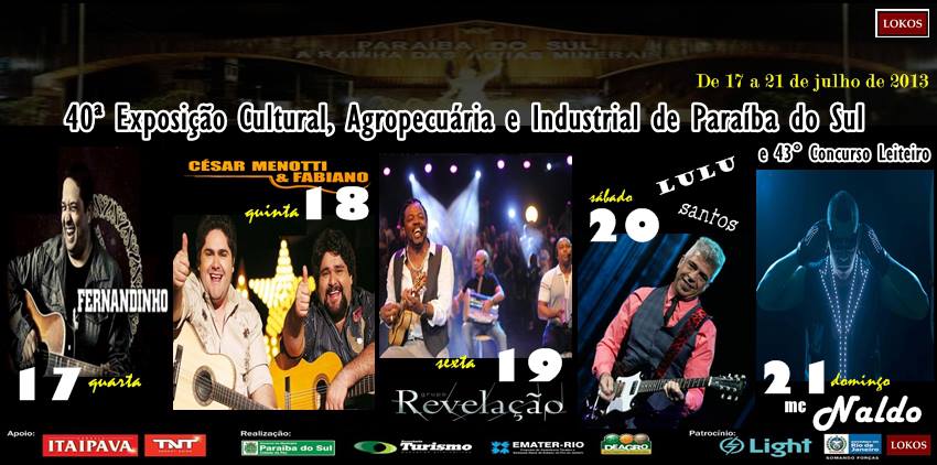 40 EXPOSI��O AGROPECU�RIA DE PARA�BA DO 