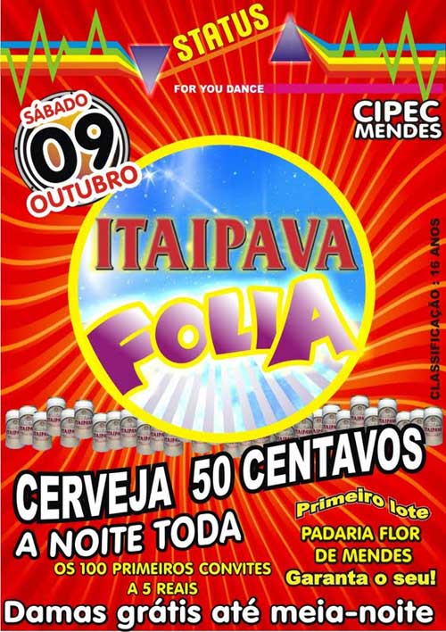 ITAIPAVA FOLIA NO CIPEC DE MENDES - ITAI