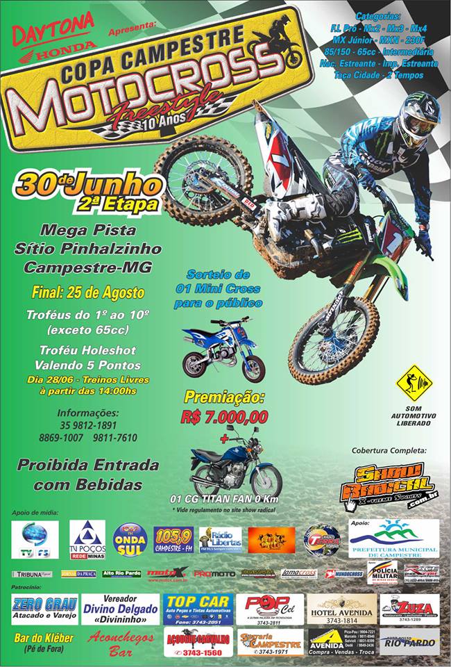 2� ETAPA DA COPA CAMPESTRE MOTOCROSS FRE