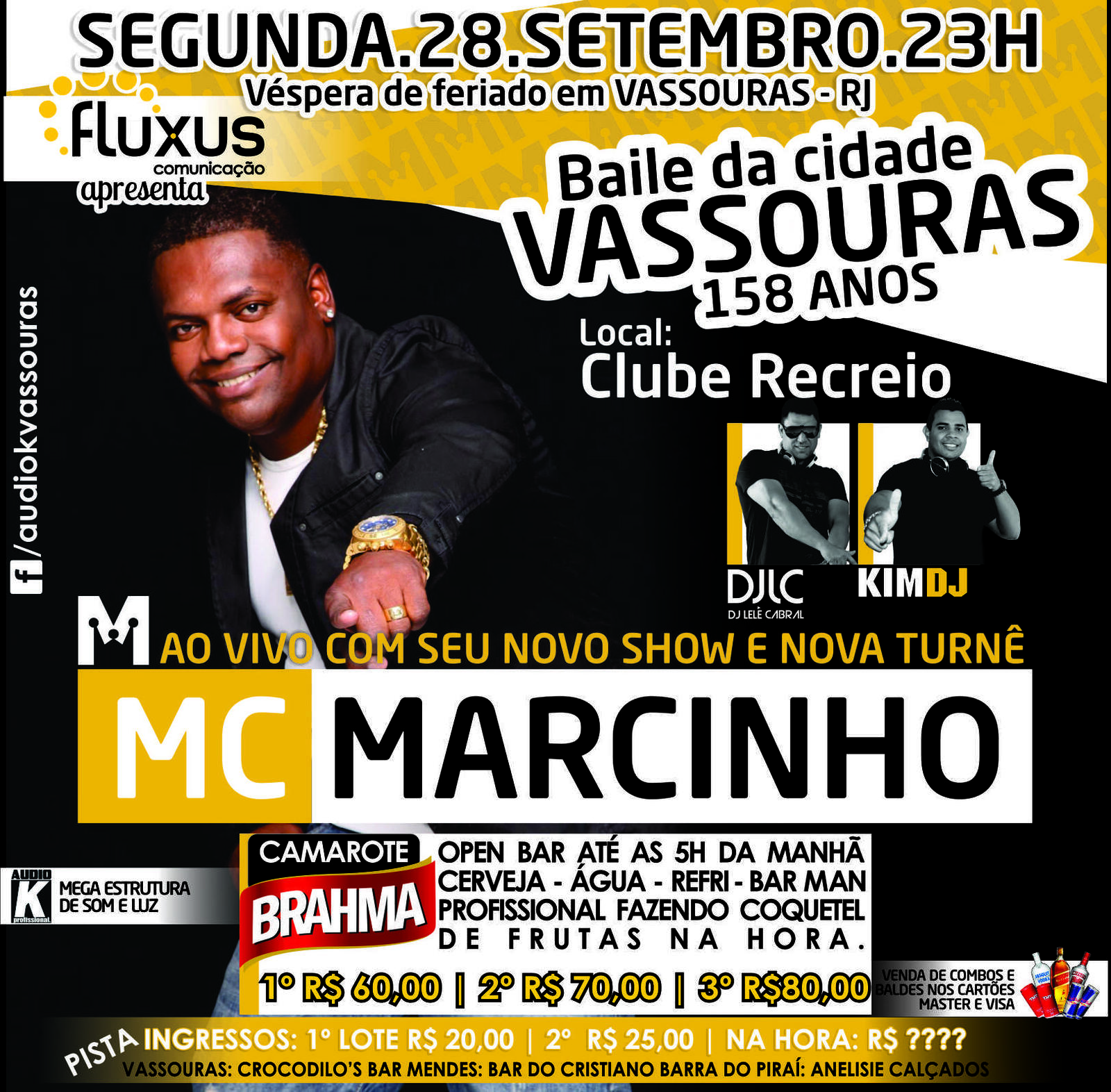 MC MARCINHO Baile da Cidade, Vassouras 1