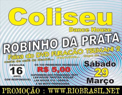 Robinho da Prata no Coliseu Dance House