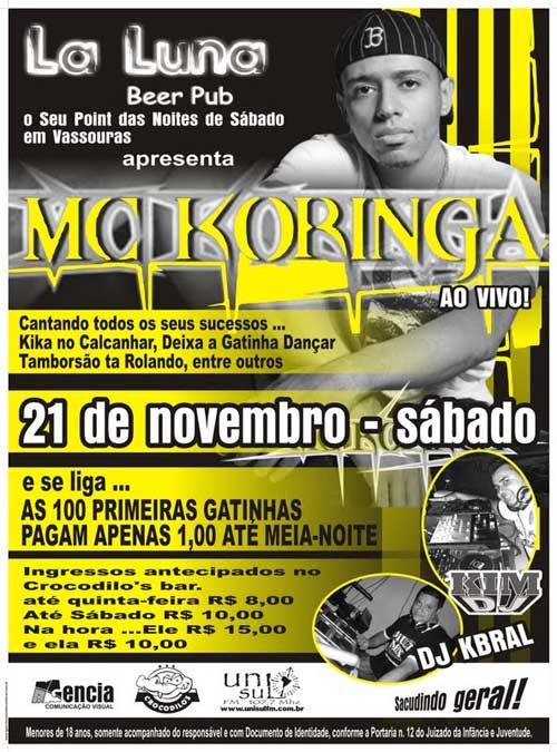 MC KORINGA NA BOATE LA LUNA