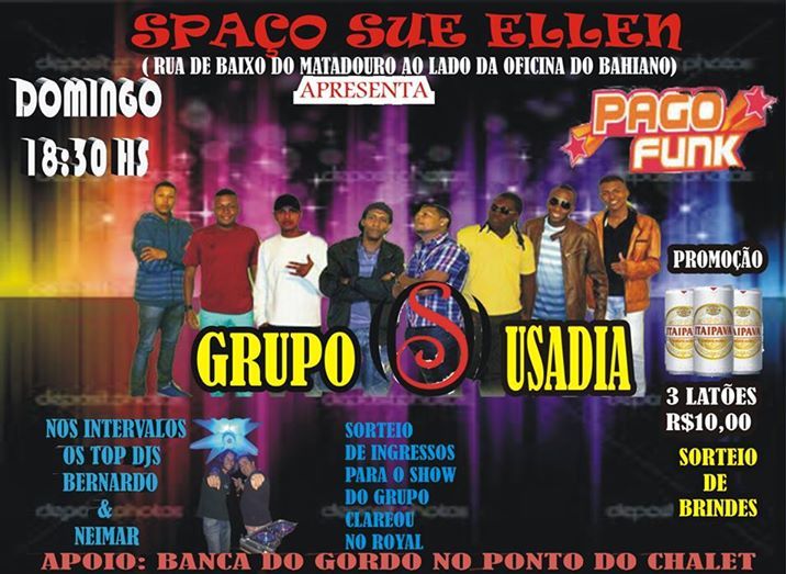 Grupo Ousadia no Espa�o Sue Ellen