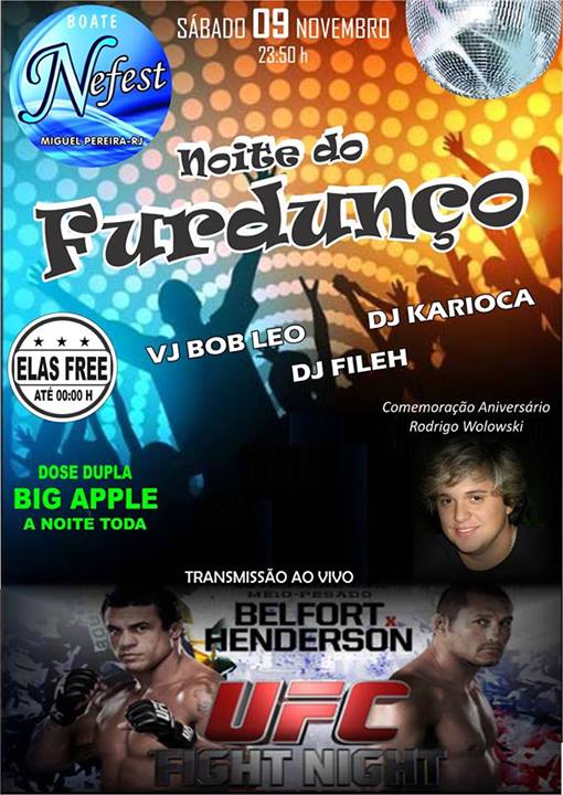 NOITE DO FURDUN�O NA NEFEST - VJ BOB LEO