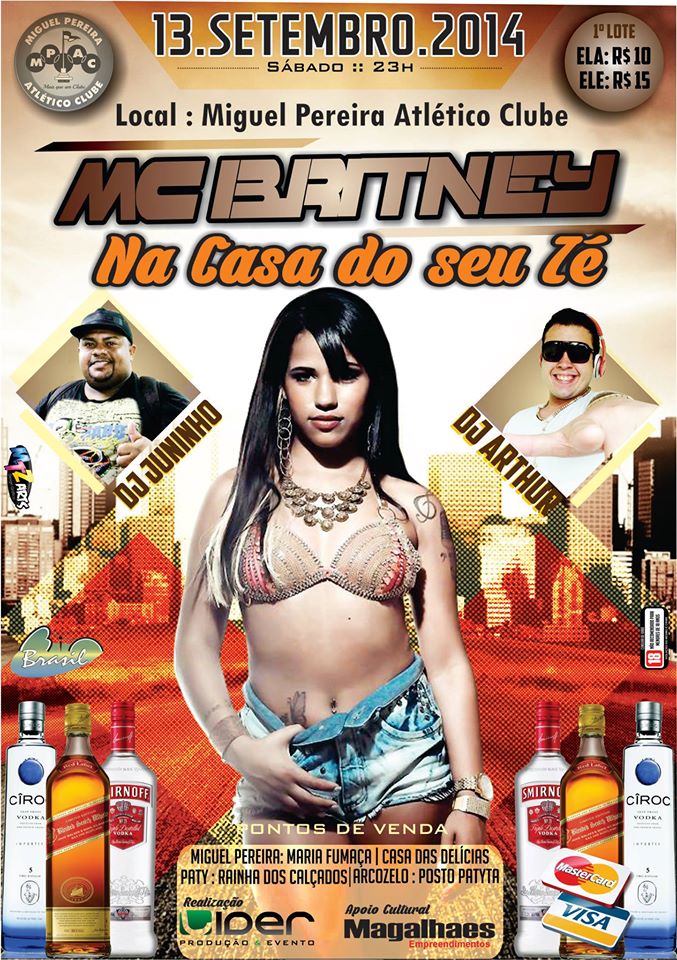 MC BRITNEY - NA CASA DO SEU Z� - NO MPAC
