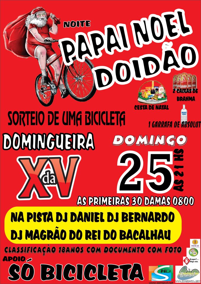 NOITE DO PAPAI NOEL DOID�O NA DOMINGUEIR