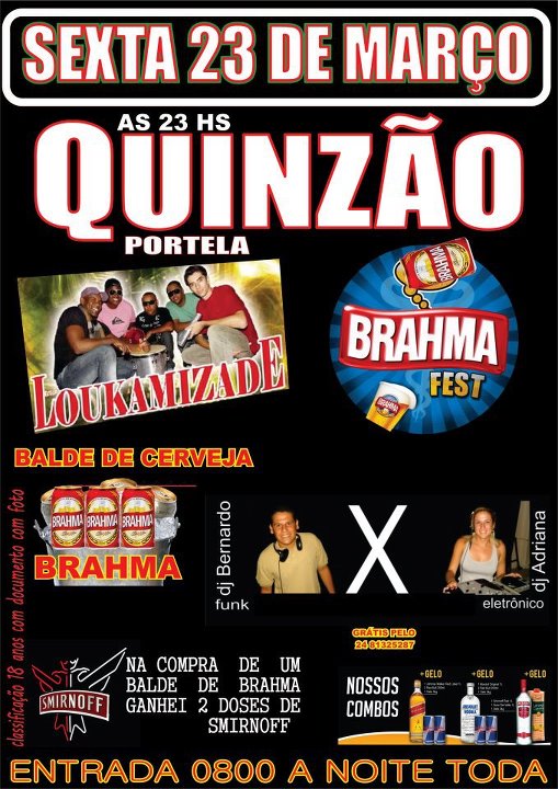 GRUPO LOUKAMIZADE DJ BERNARDO E DJ ADRIA