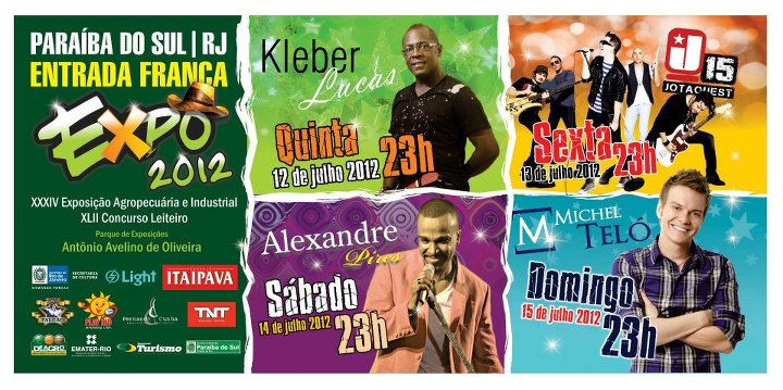 EXPO 2012 - PARA�BA DO SUL - ALEXANDRE P